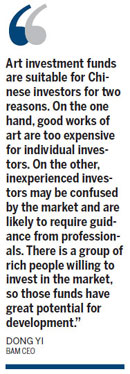 Investors get the picture with art