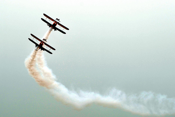 European aerobatic team performs at Zhuhai airshow