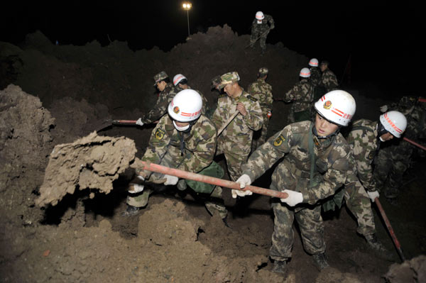 46 bodies found in Yunnan mudslide