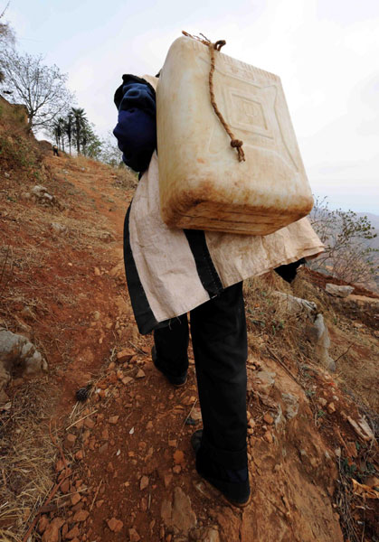 Continuing drought in SW China