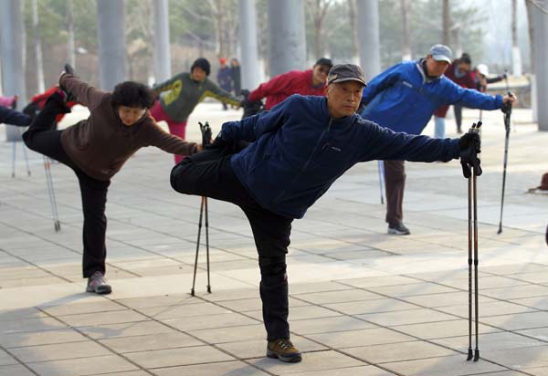 Walking their way to health