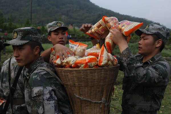 Quake takeaway from China's Air Force