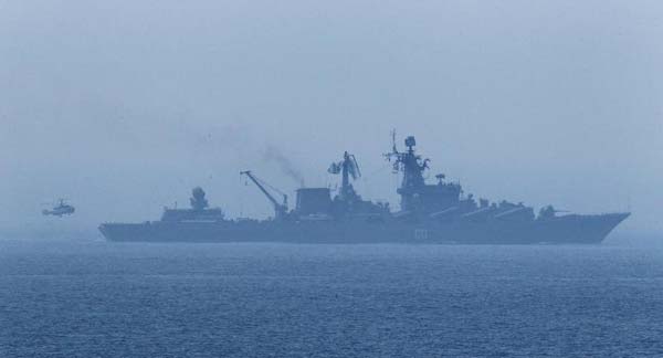 China-Russia joint sea drill goes on