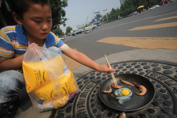 Southern China wilts under heat wave