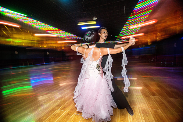 Portrait of an amateur Waltz dancer