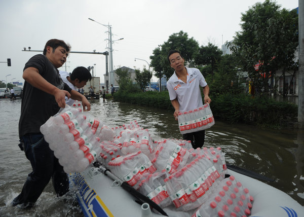 Life struggles on after devastating flood