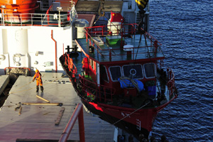 Sailors of <EM>Xuelong</EM> release 