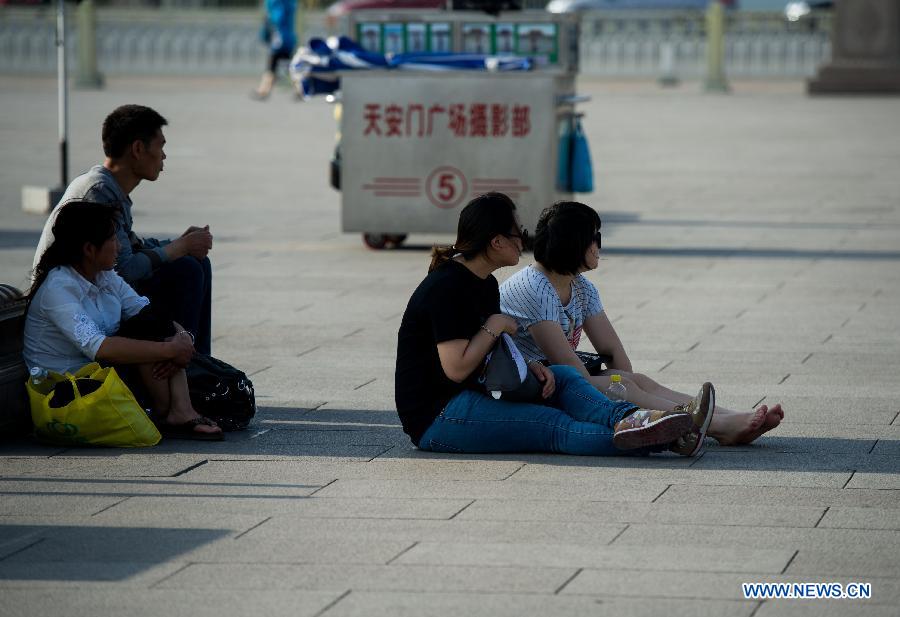 High temperature hits Beijing