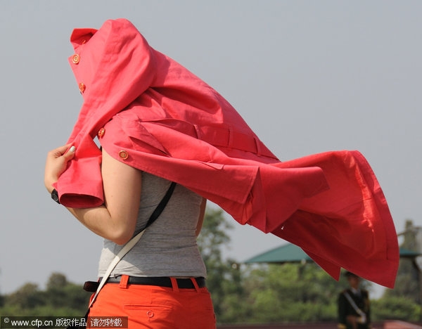 High temperature hits Beijing