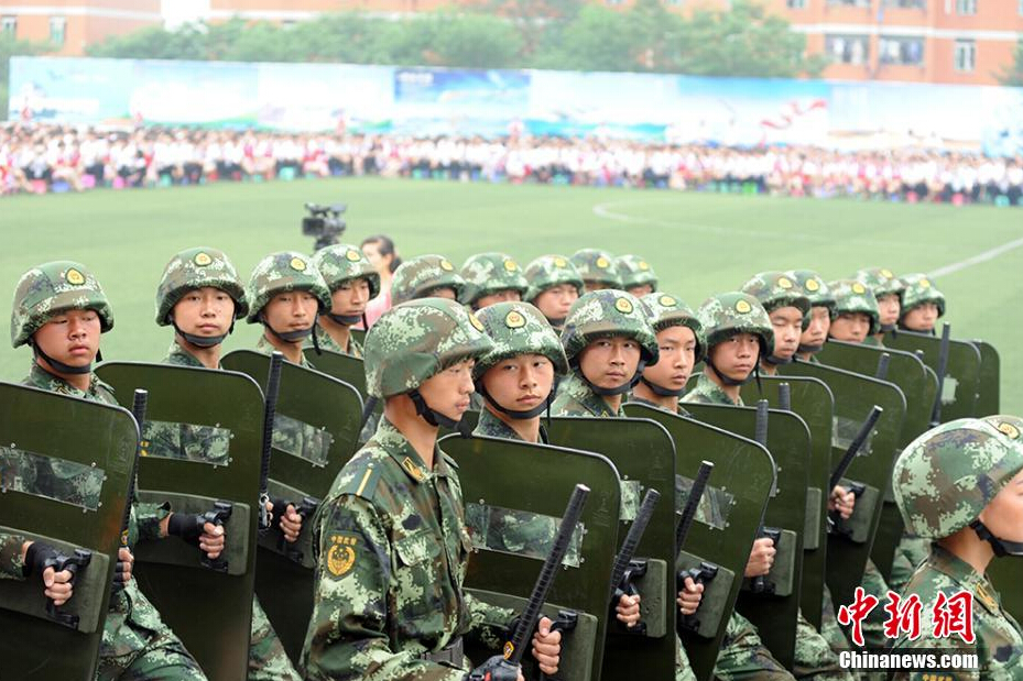 China's 1st campus anti-terror group established in Chengdu