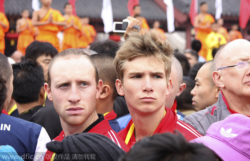 International Shaolin K<EM>ungfu</EM> Festival kicks off in China