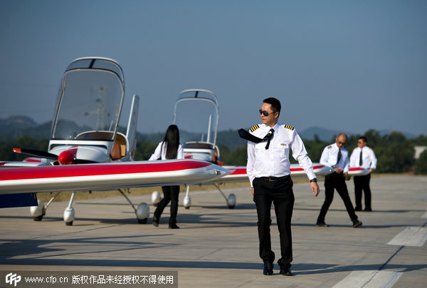 All-Chinese aerobatic team set for takeoff