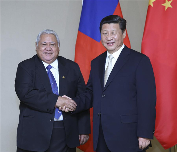 China reaffirms friendship, co-op with Pacific island countries