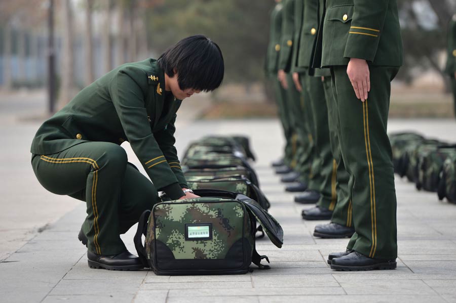 Sisters-in-arms bid farewell