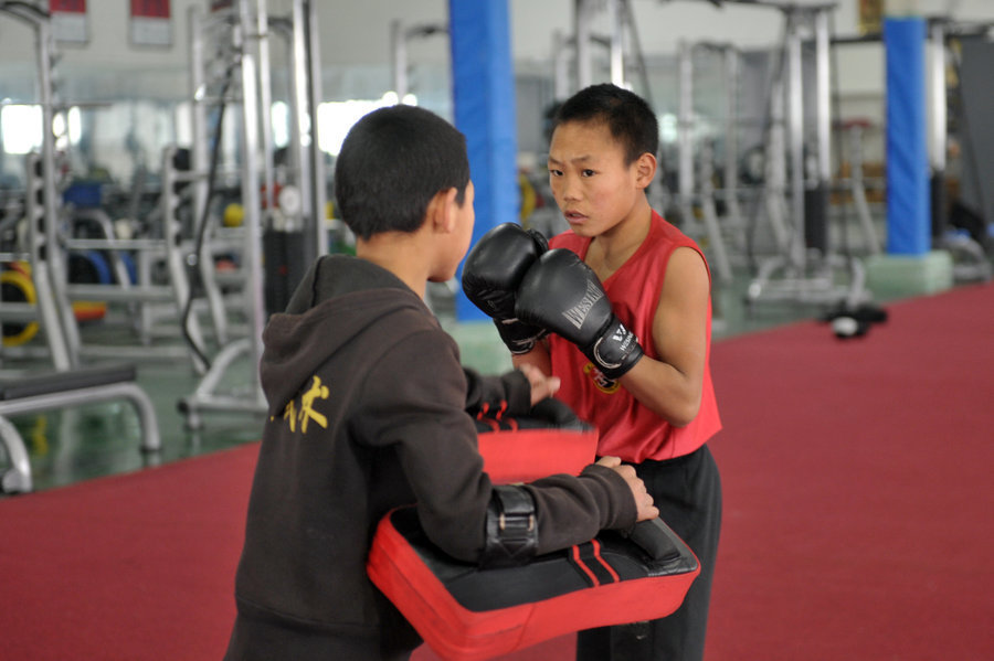 Boxing club makes man out of boys