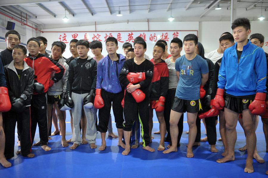 Boxing club makes man out of boys