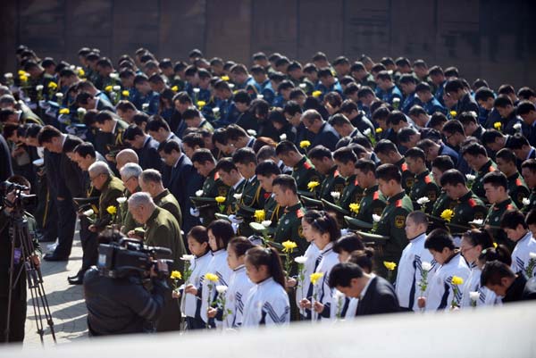 Chinese Korean War soldiers buried