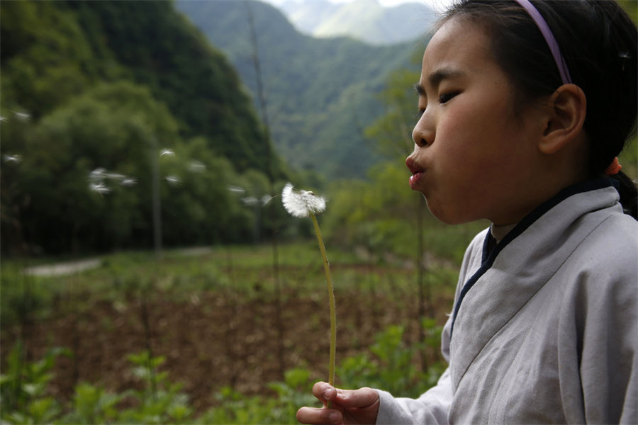 Classical private school in Qinling Mountain