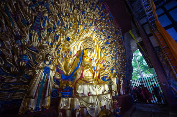 China restores 800-year-old Buddha statue