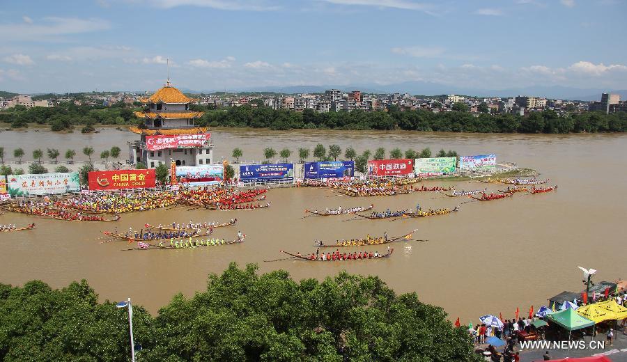 Dragon Boat Festival celebrated in C China