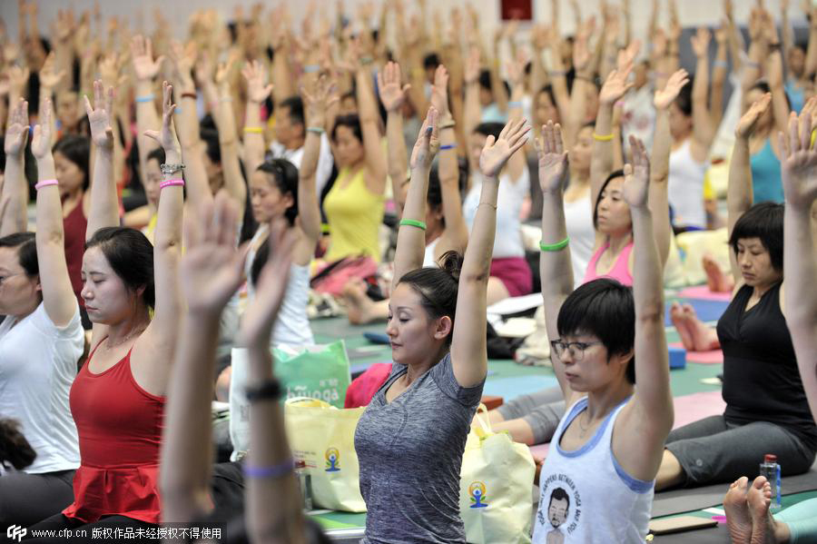 Fans welcome upcoming International Day of Yoga