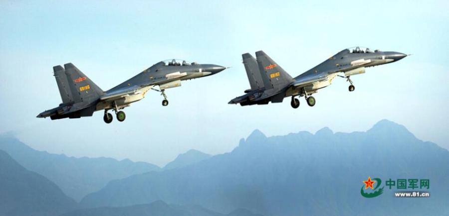 Stunning photos of China's fighter planes