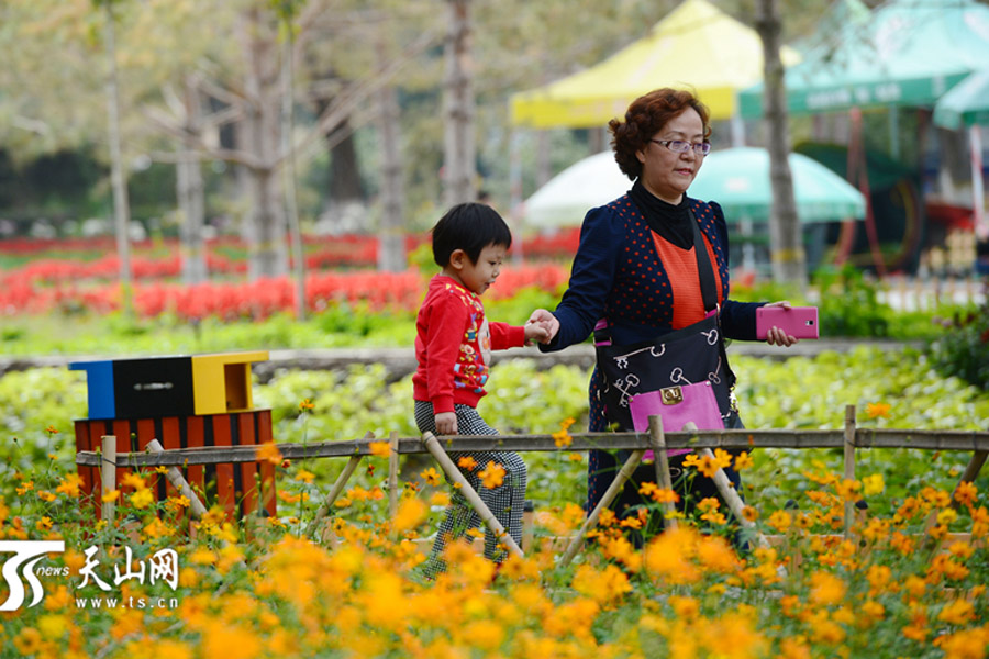 Brilliant Autumn Urumqi feasting many eyes