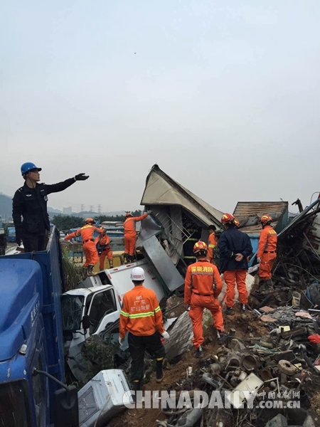 Strong signal of life detected in landslide zone