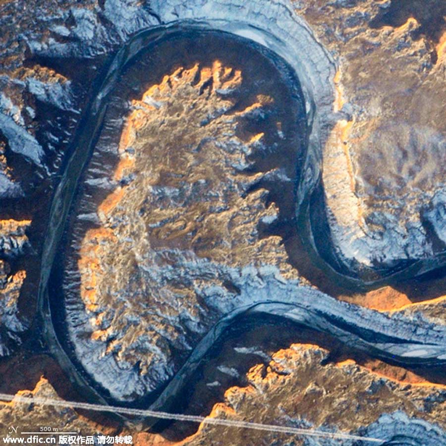 NASA reveals entire alphabet but F in satellite images