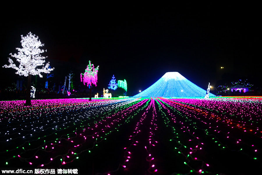 18 million lights illuminate S China city