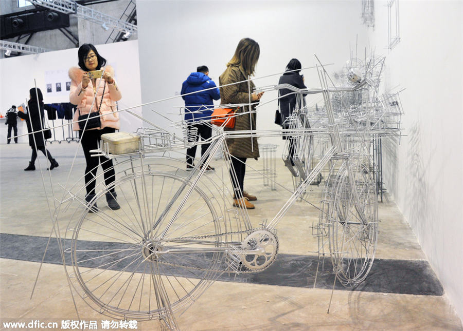 Creative designs create splash in Shanghai art center