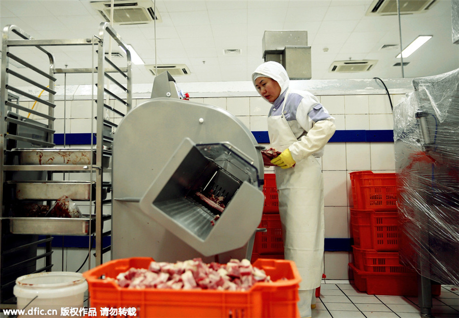 How food is made for high-speed rail