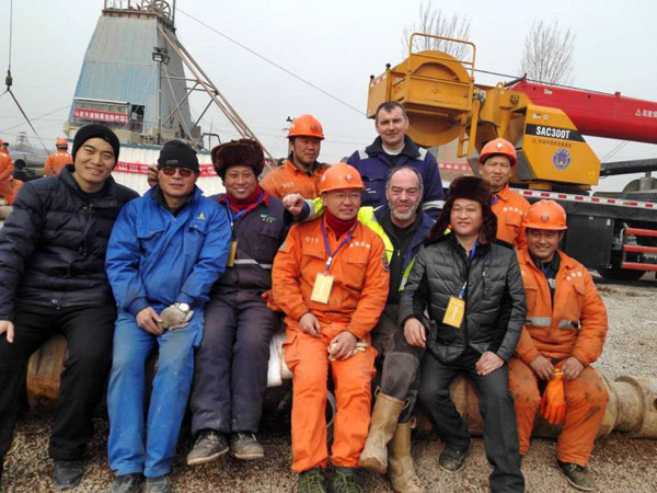 German technician gives helping hand in Chinese miners' rescue