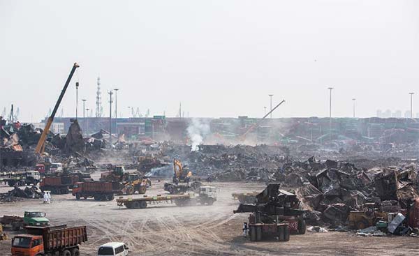 Improperly stored hazardous materials blamed for Tianjin blasts
