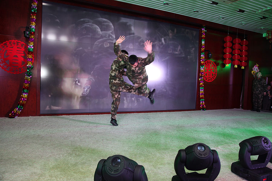 How soldiers welcome Lunar New Year