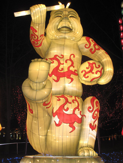 Lanterns light up the sky at Jinsha Site Museum