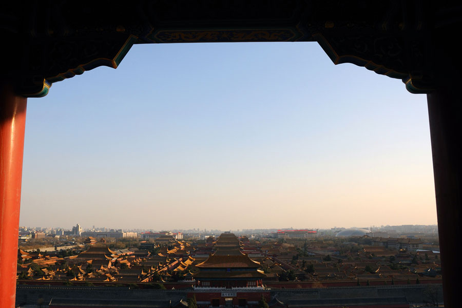 Beijing sees blue sky during the two sessions