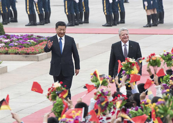 Xi and Germany's Gauck promotenew opportunities