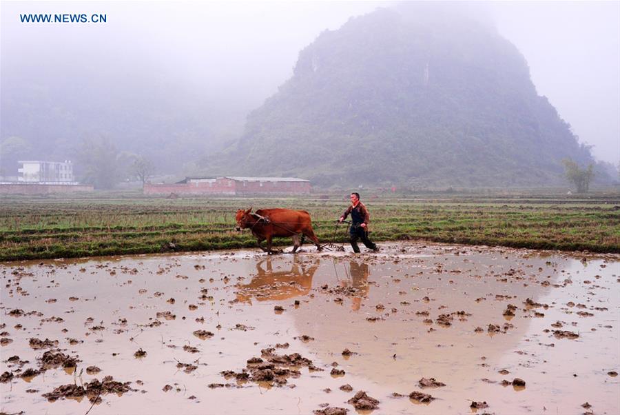 'Chunfen', or Spring Equinox, marked around China