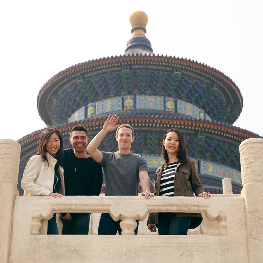 Facebook's Zuckerberg in China