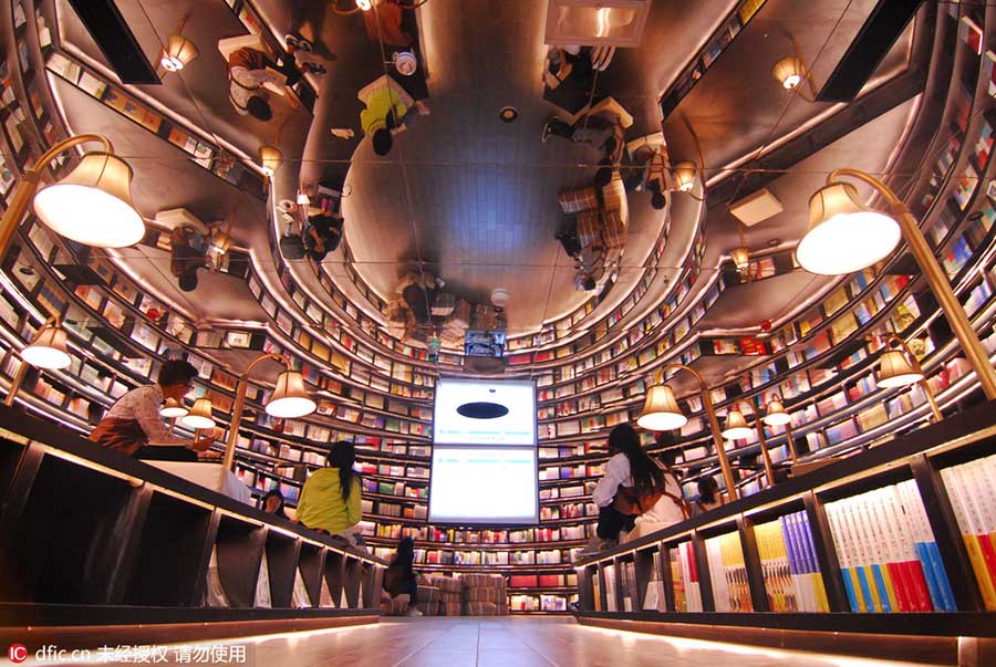 Maze-like bookstore opens new branch in Hangzhou