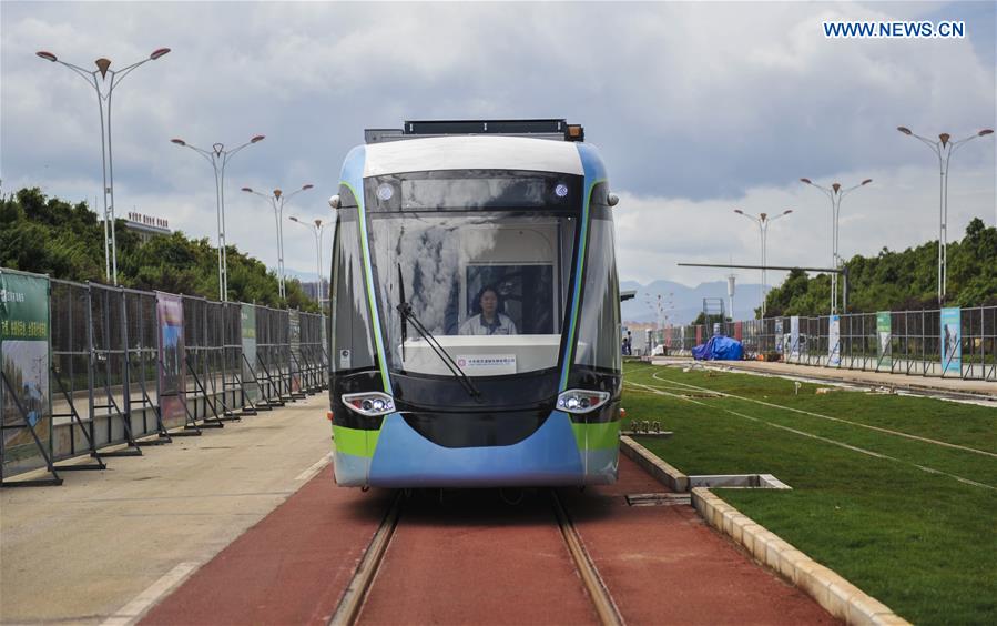 Trams to be in trial use in SW China