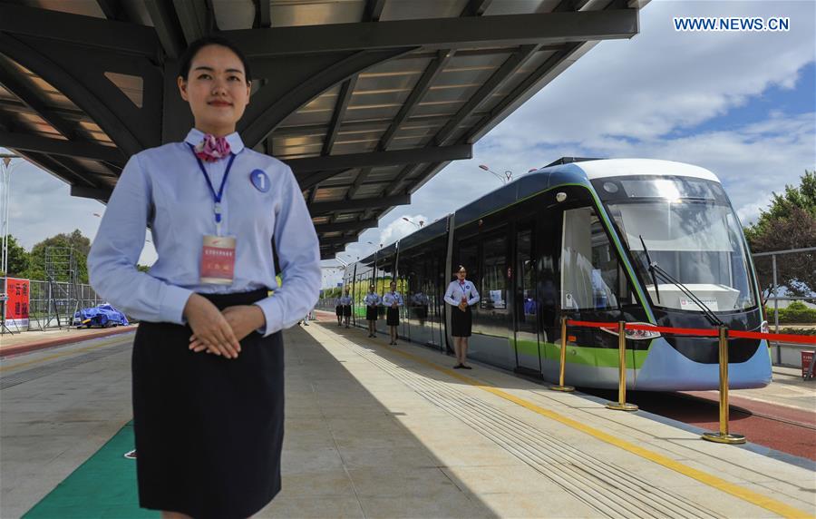 Trams to be in trial use in SW China