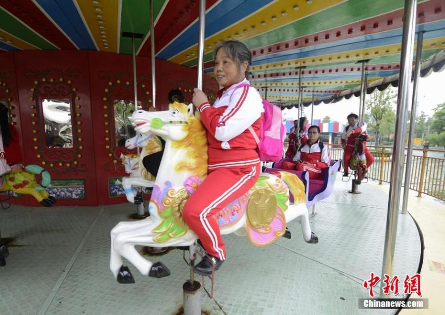 60-somethings make up for missed Children's Day