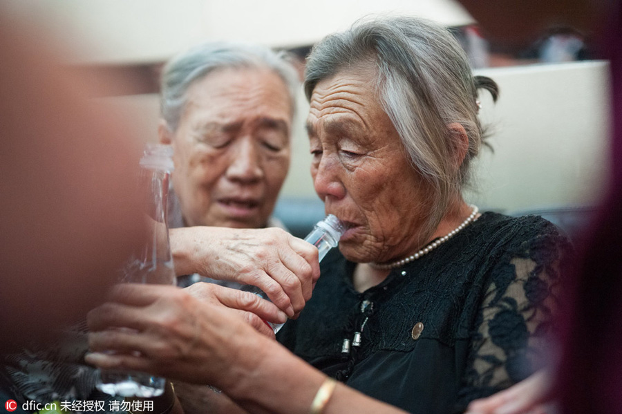 Tears of joy as woman abducted 73 years ago meets her sister