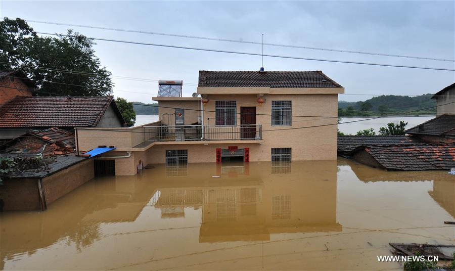 Continuous rainfalls affect millions of people across China