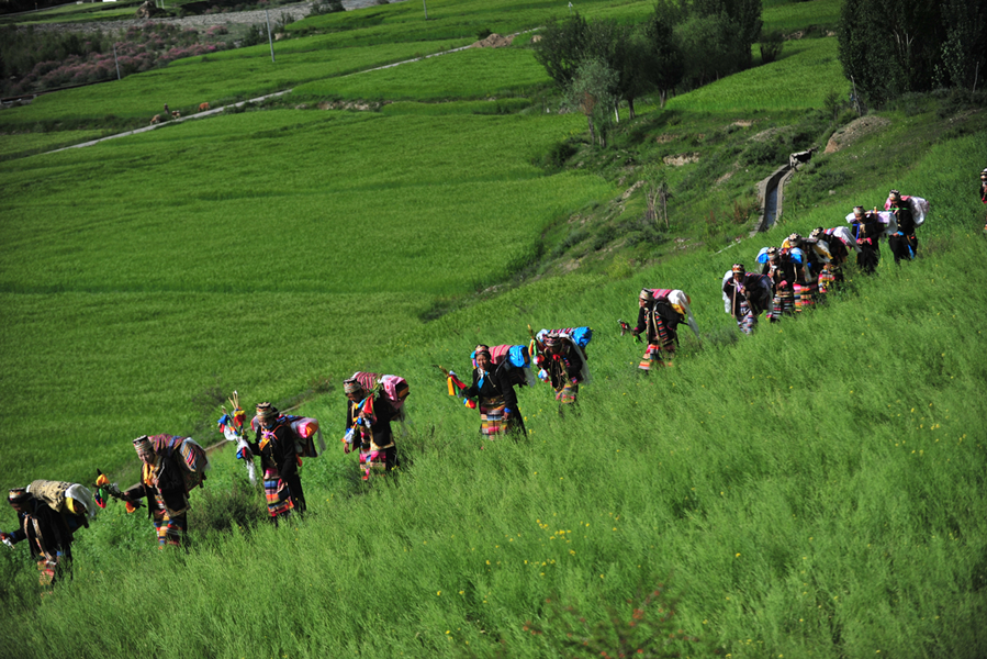 Ongkor Festival celebrated in Tibet