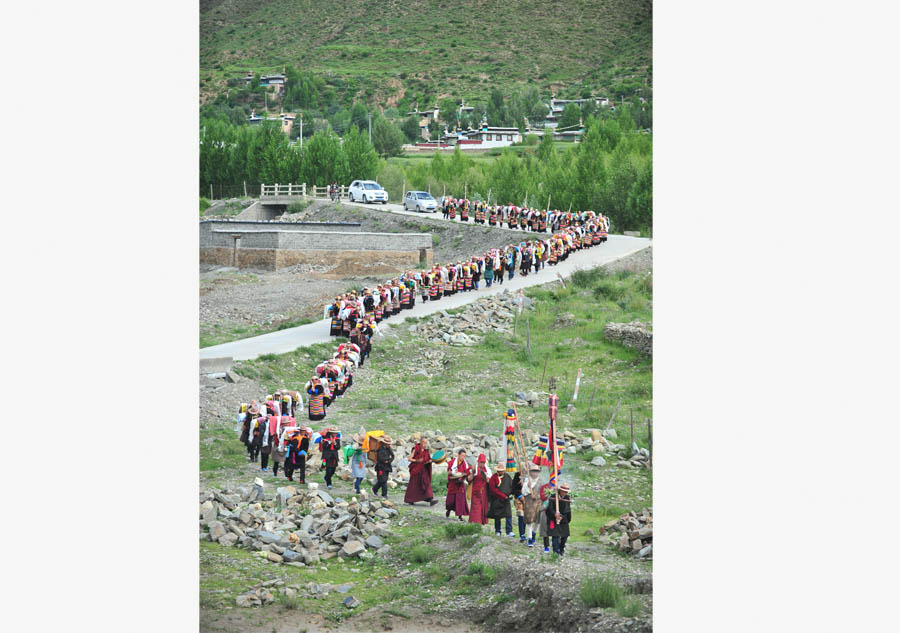 Ongkor Festival celebrated in Tibet