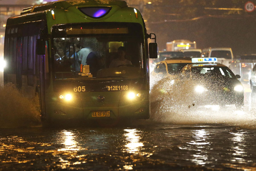 After Typhoon Nida, torrential rain hits South and Central China