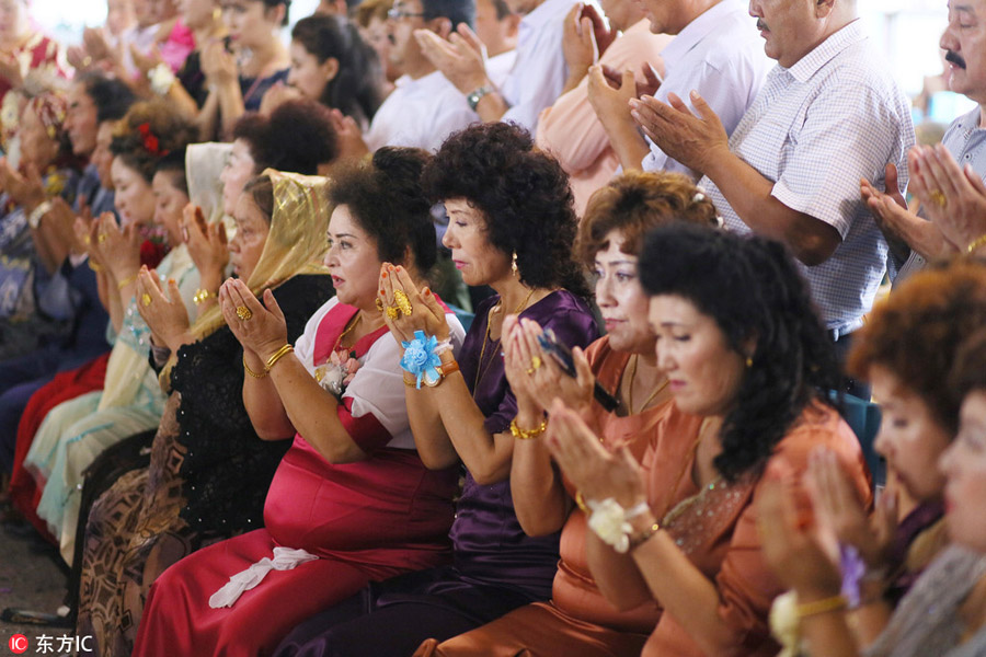 Dancing, food and religion, all in a Xinjiang wedding